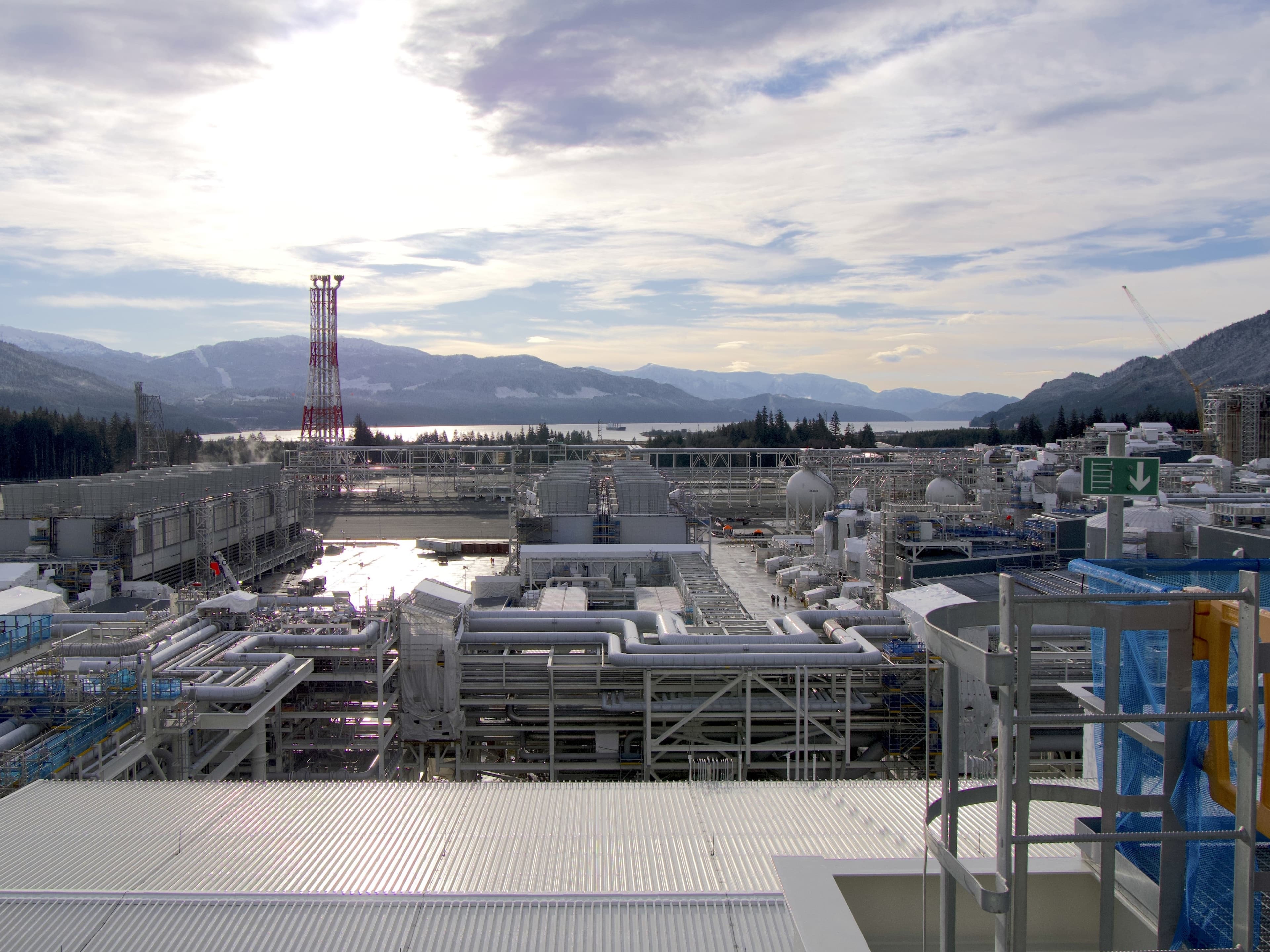 LNG Canada facility, Kitimat, November 2024