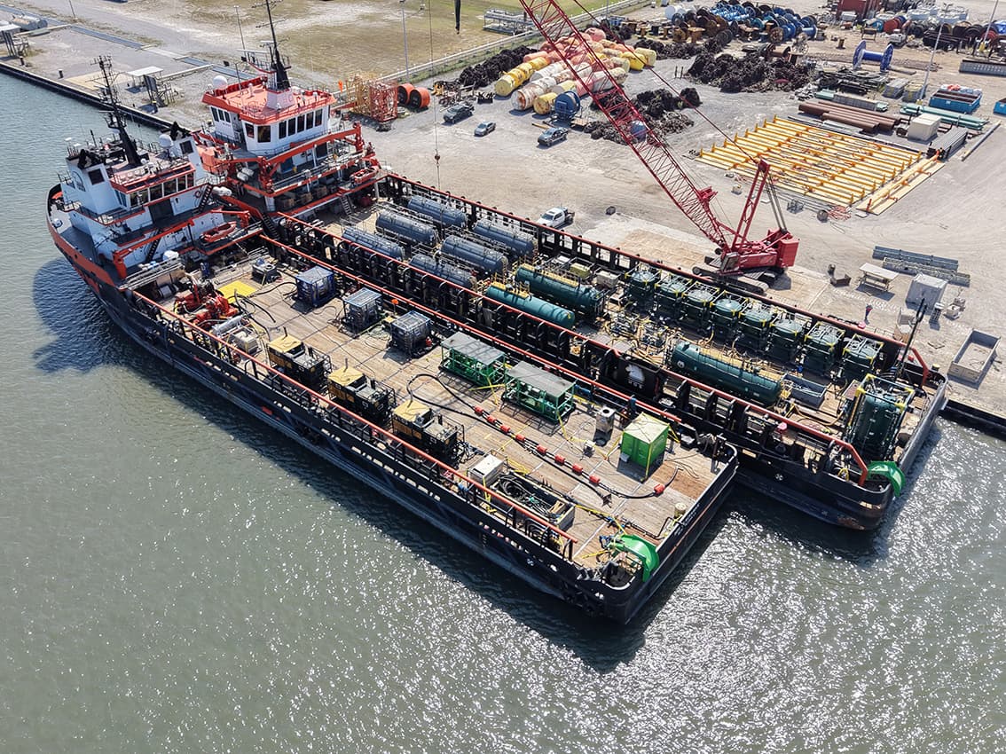 Mobilization for Subsea7 Decommissioning project in Gulf of Mexico